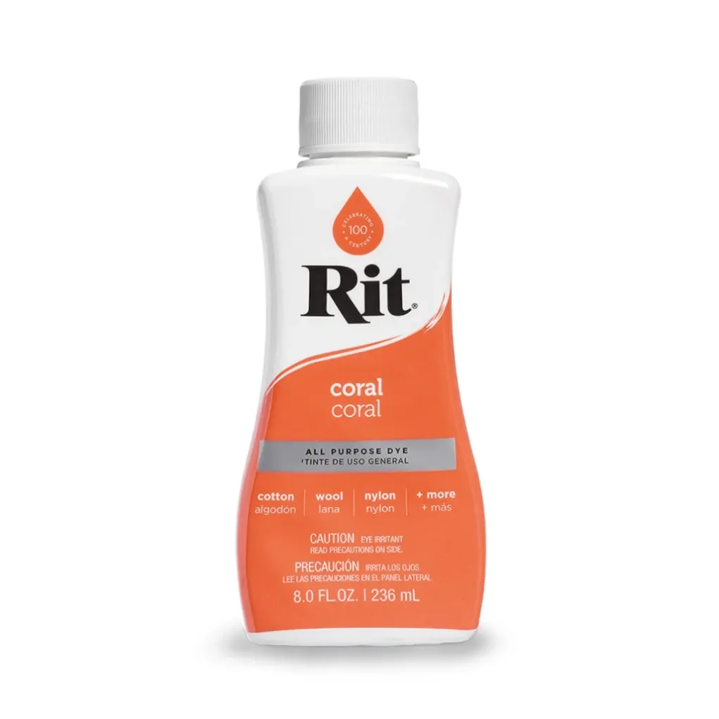Φωτογραφία προϊόντος: RIT DYE Liquid All-Purpose Βαφή Υφασμάτων – Coral 236ml
