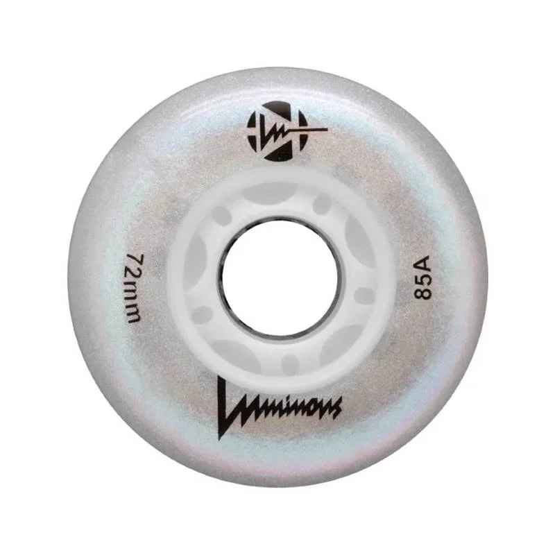 Φωτογραφία προϊόντος: LUMINOUS WHEELS LUMINOUS Ροδάκια Led 72χιλ./85A - Λευκό Πέρλα