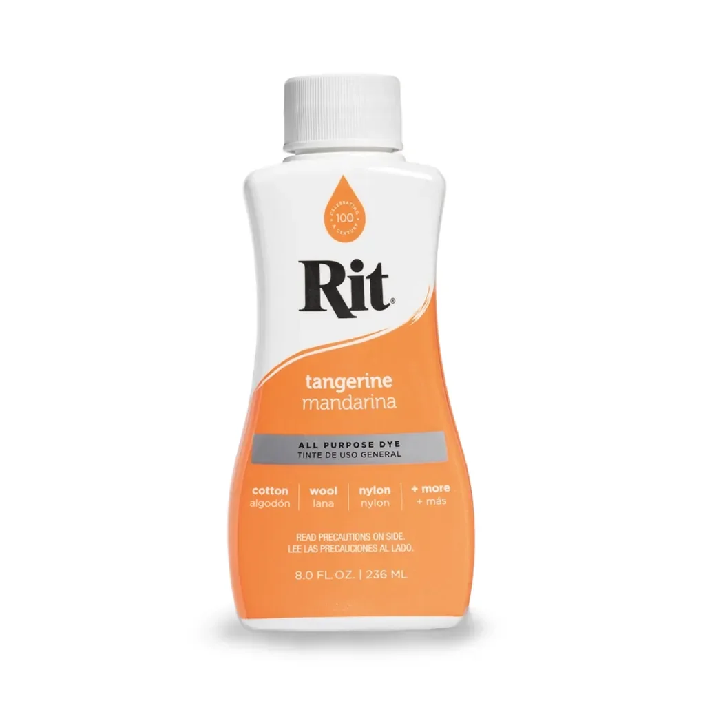 Φωτογραφία προϊόντος: RIT DYE Liquid All-Purpose Βαφή Υφασμάτων – Tangerine 236ml