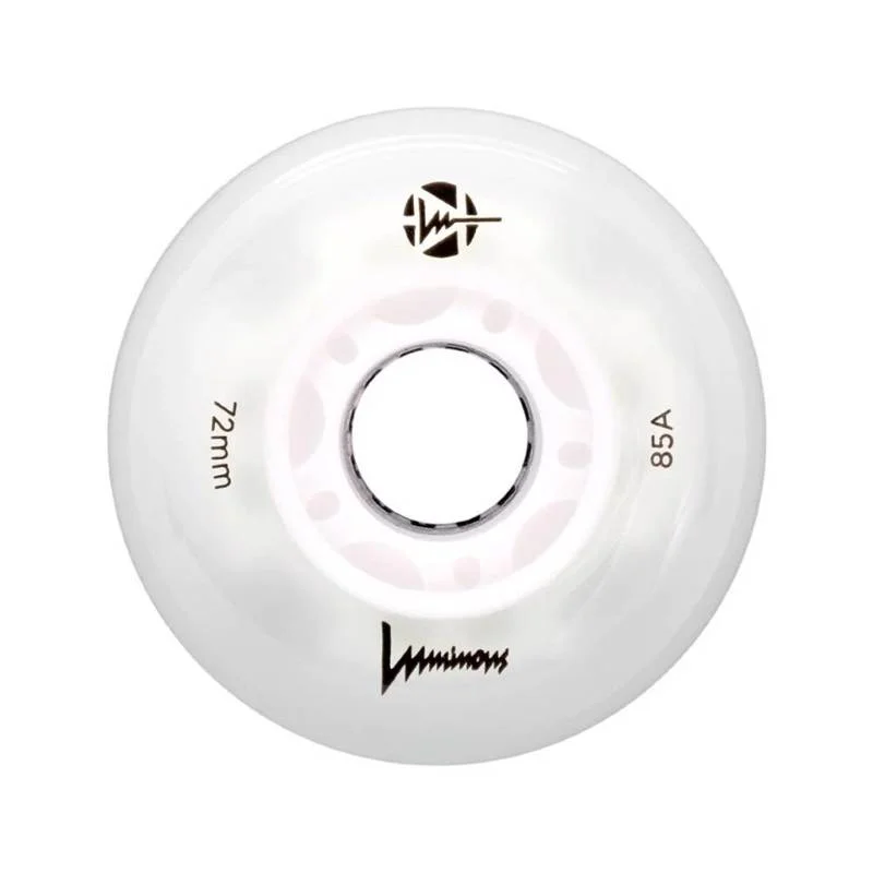Φωτογραφία προϊόντος: LUMINOUS WHEELS LUMINOUS Ροδάκια Led 72χιλ./85A - Λευκό Glow