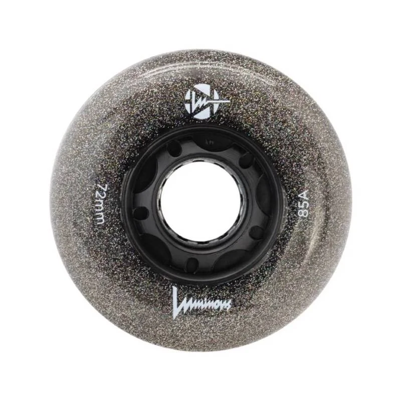 Φωτογραφία προϊόντος: LUMINOUS WHEELS LUMINOUS Ροδάκια Led Night Sky 72χιλ./85A - Μαύρο