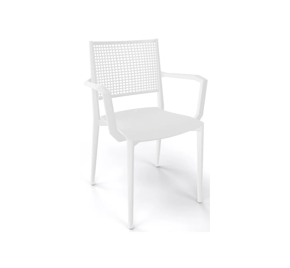Φωτογραφία προϊόντος: Kalipa B πολυθρόνα 00 | White - 00 | White 56x48x82(46)cm