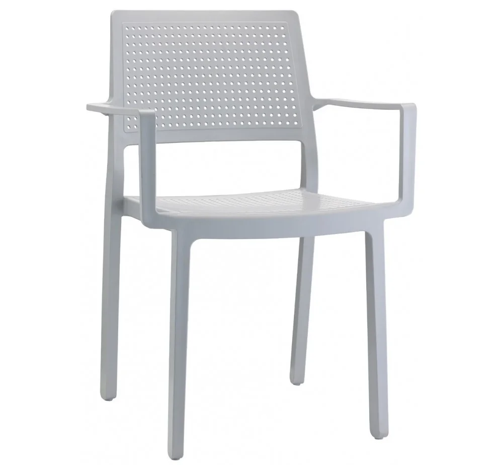 Φωτογραφία προϊόντος: SCAB Giardino SpA Emi-P πολυθρόνα 82 - Light grey 57x50x84(65/46)cm