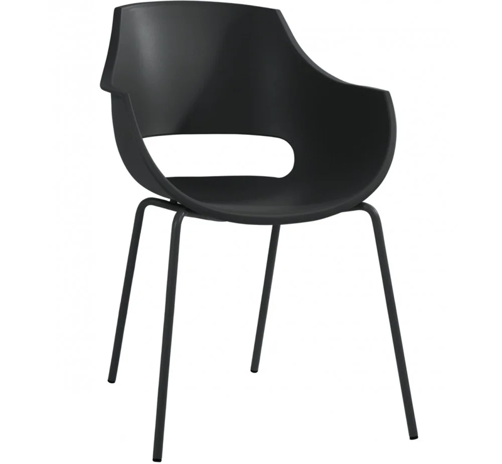 Φωτογραφία προϊόντος: Opal-ML Pro πολυθρόνα 09 - Black 60x60x81(47)cm