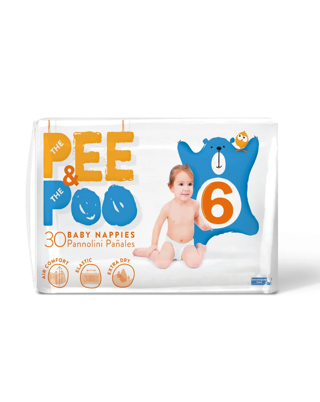 Φωτογραφία προϊόντος: ΠΑΝΕΣ PEE+amp;POO XL Ν6 30 ΤΕΜ.