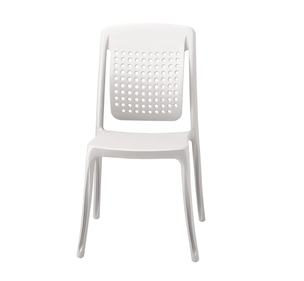 Φωτογραφία προϊόντος: Grosfillex France Factory -S καρέκλα 096 - Ice white 50x55x88(46,50)cm