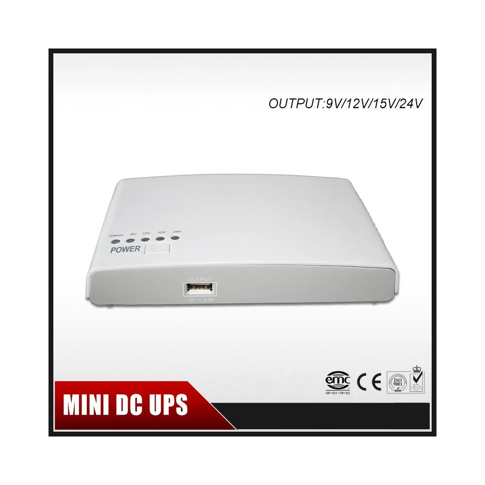 Φωτογραφία προϊόντος: Φορητό Mini UPS Με Μπαταρία 8800mAh Θύρα USB + Διακόπτη Εναλλαγής Volt 9v, 12v, 15v, 24v Powerbank