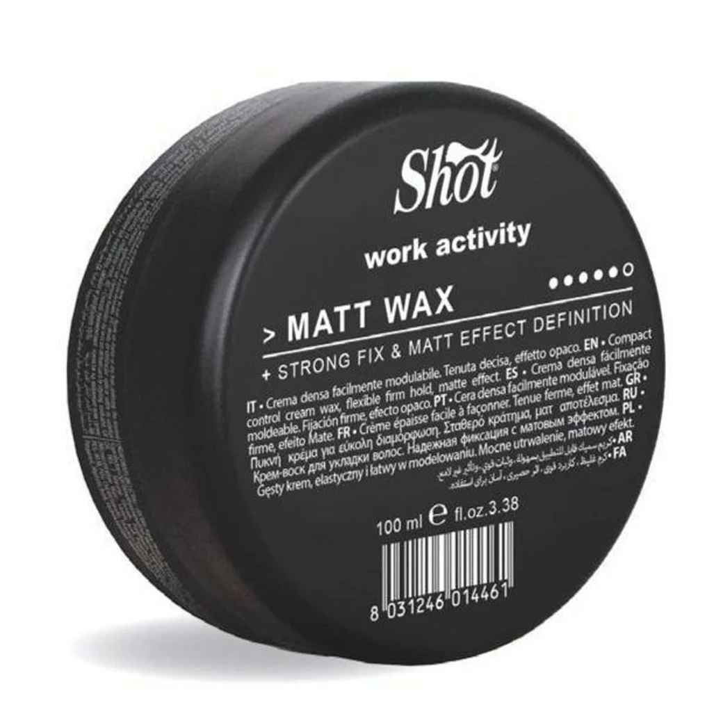 Φωτογραφία προϊόντος: Κρέμα Διαμόρφωσης "WAX Matt - Work Activity" SHOT 100ml