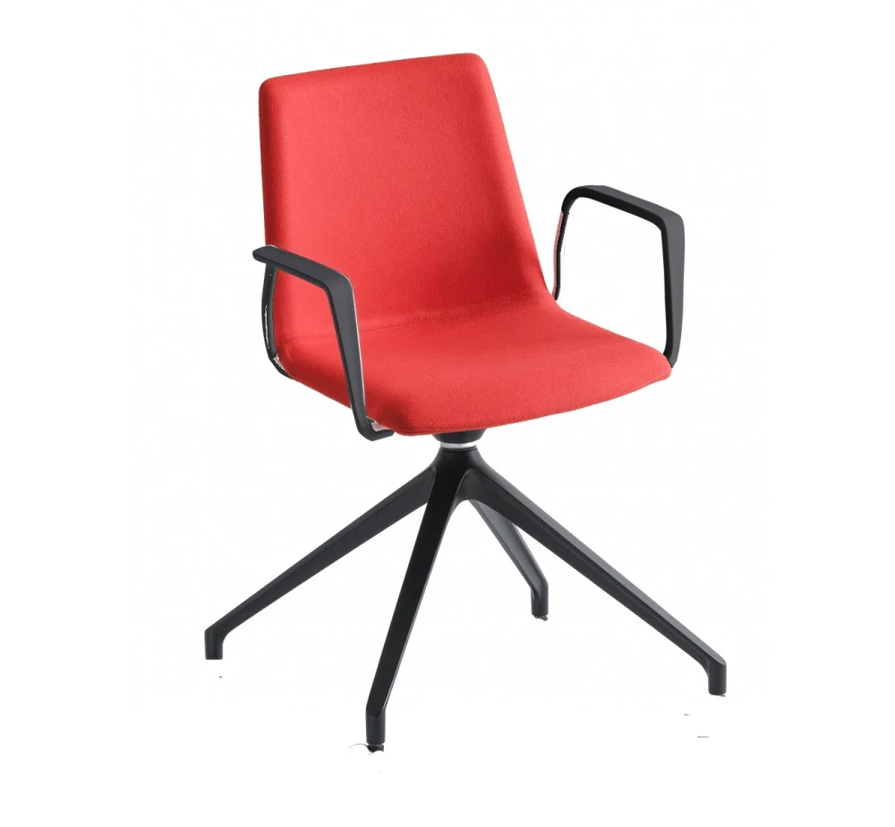 Φωτογραφία προϊόντος: Gaber Srl AKAMI-U BR UPHOLSTERED πολυθρόνα cod191/IKUBB Polished alu 72,5x72,5x83,5(65/46)cm