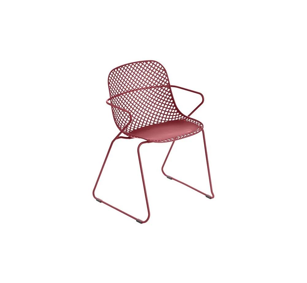 Φωτογραφία προϊόντος: Ramatuelle πολυθρόνα 712 - Dark red 57x52x80(65/42)cm