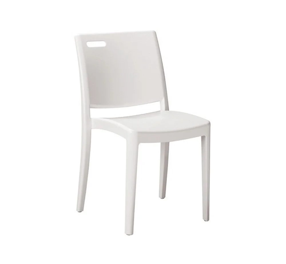 Φωτογραφία προϊόντος: Grosfillex France Clip καρέκλα 096 - Ice white 48x50x81(45)cm