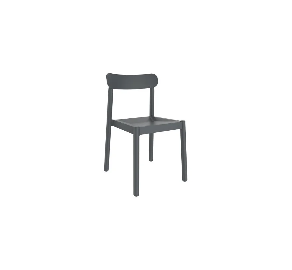 Φωτογραφία προϊόντος: Resol Elba-S καρέκλα Dark grey 50x53x80(46)cm