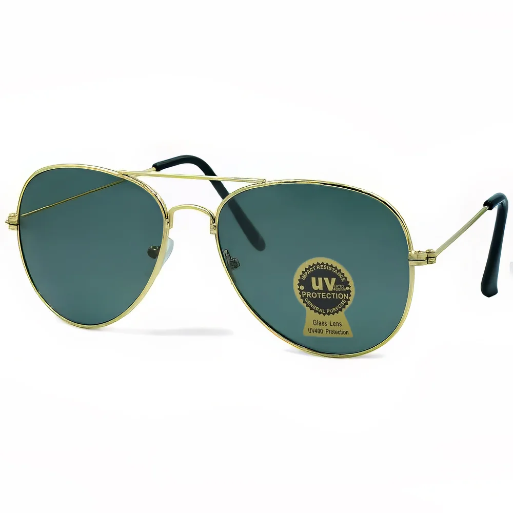 Φωτογραφία προϊόντος: OPTOSQUAD Unisex Γυαλιά Ηλίου UV400 Οβάλ με Χρυσό Σκελετό και Μαύρο Φακό G3026M5