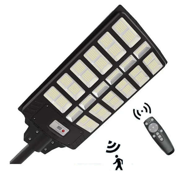 Φωτογραφία προϊόντος: OEM 1600W 12000Lumen 6000 Kelvin Ηλιακό Φωτιστικό Δρόμου με Αισθητήρα Ημέρας-Νύχτας Rixme-PX112B1