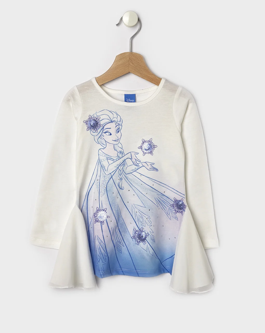 Φωτογραφία προϊόντος: T-shirt Maxi Elsa Εκρού για Κορίτσι