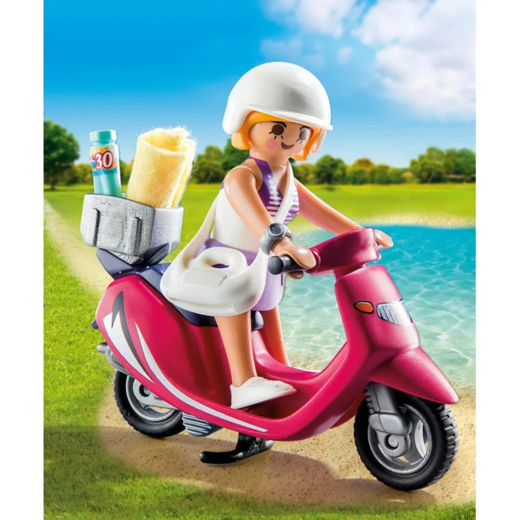 Φωτογραφία προϊόντος: Playmobil Κοπέλα με σκούτερ