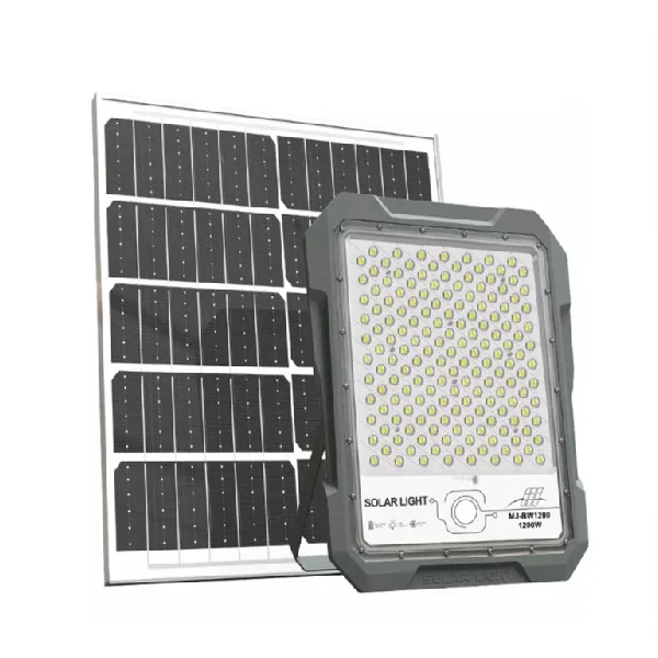Φωτογραφία προϊόντος: OEM Ηλιακός Προβολέας LED MJ-BW1200 – 1200W, 3795LM, Radar Sensor, Τηλεχειριστήριο, Αδιάβροχος IP65