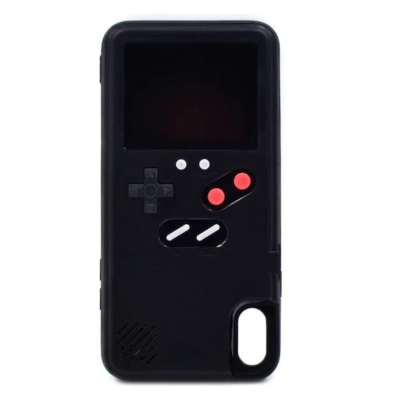 Φωτογραφία προϊόντος: Θήκη Κινητού για iPhone XS Max & Arcade Παιχνιδομηχανή 2 σε 1 OEM D-10 – Μαύρο