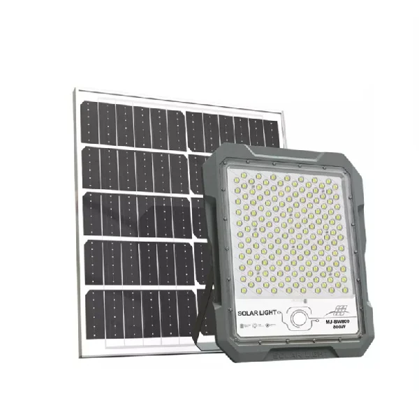 Φωτογραφία προϊόντος: OEM Ηλιακός Προβολέας LED MJ-BW800 – 800W, 3263LM, Radar Sensor, Τηλεχειριστήριο, Αδιάβροχος IP65