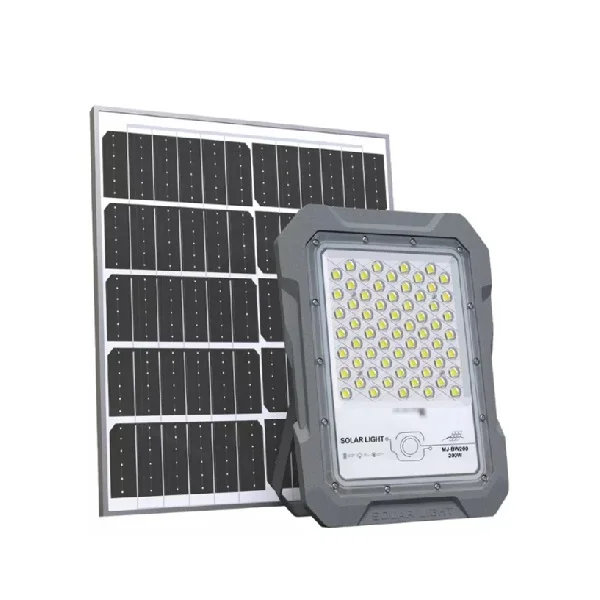 Φωτογραφία προϊόντος: OEM Ηλιακός Προβολέας LED MJ-BW200 – 200W, 1343LM, Radar Sensor, Τηλεχειριστήριο, Αδιάβροχος IP65
