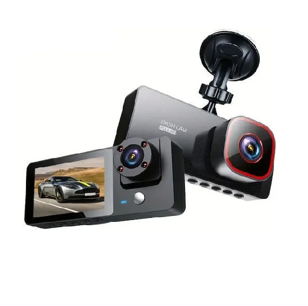 Φωτογραφία προϊόντος: OEM Κάμερα DVR Αυτοκινήτου 1080P με Οθόνη 2.35" για Παρμπρίζ με Βεντούζα t02116587