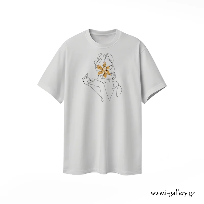 Φωτογραφία προϊόντος: T-shirt Portrait flower