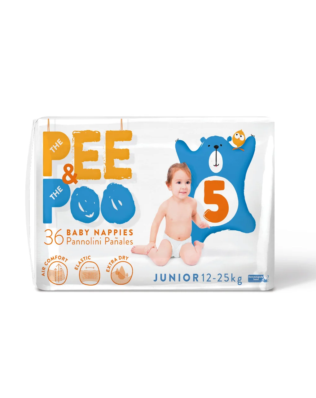 Φωτογραφία προϊόντος: ΠΑΝΕΣ PEE+amp;POO JUNIOR Ν.5 36 ΤΕΜ.