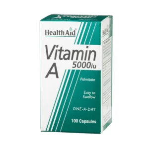 Φωτογραφία προϊόντος: Health Aid Vitamin A 5000iu 100caps