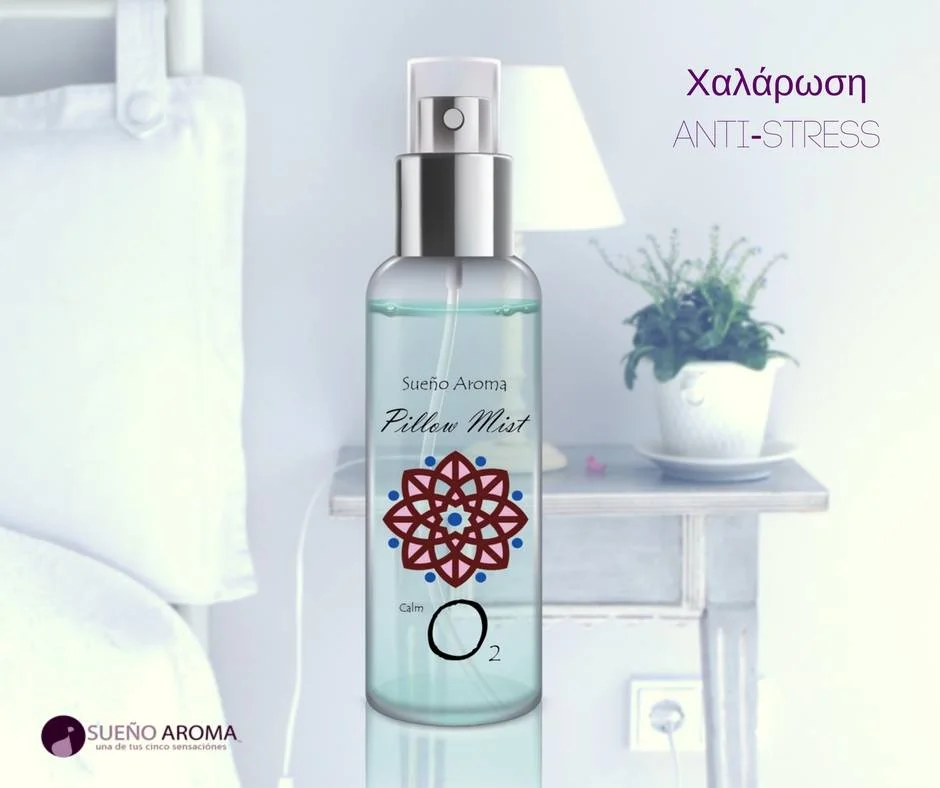 Φωτογραφία προϊόντος: Pillow Mist Sueno Aroma Αρωματικό Υφασμάτων χαλάρωση +amp; anti-stress 100ml