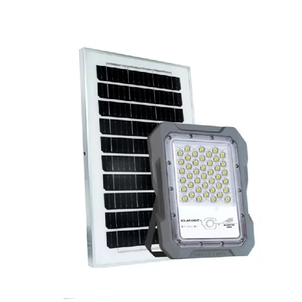 Φωτογραφία προϊόντος: OEM Ηλιακός Προβολέας LED MJ-BW100 – 100W, 1097LM, Radar Sensor, Τηλεχειριστήριο, Αδιάβροχος IP65
