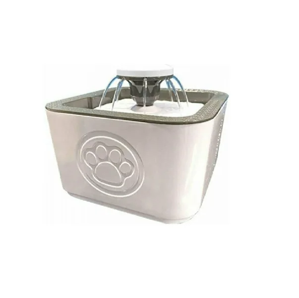 Φωτογραφία προϊόντος: OEM Pet Water Fountain Αυτόματη Ποτίστρα/Συντριβάνι Γάτας Γκρι 2.5lt -PS-112356