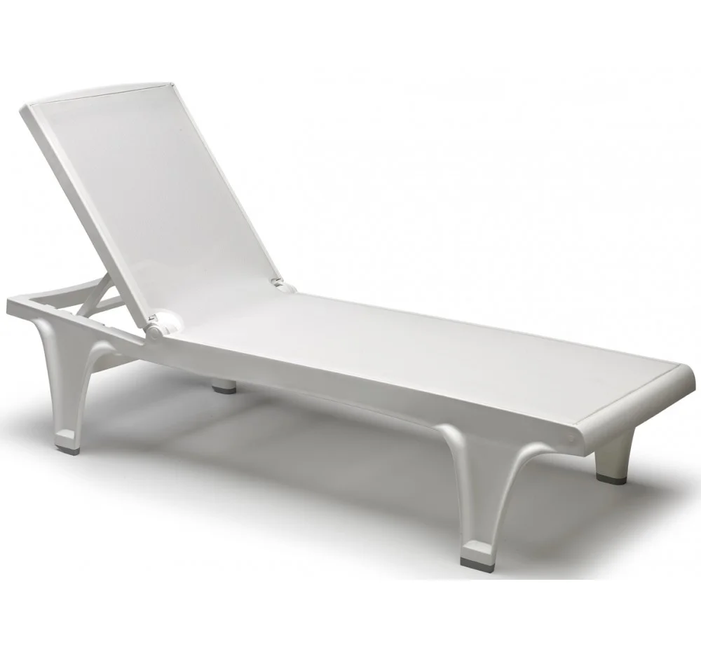 Φωτογραφία προϊόντος: SCAB Giardino SpA Tahiti art.2043 ξαπλώστρα T10 White 69x194x43(102)cm