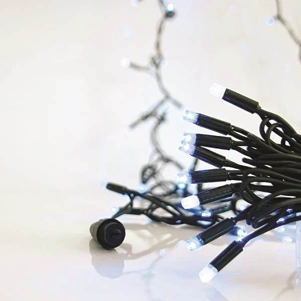 Φωτογραφία προϊόντος: ΣΕΙΡΑ, 100 LED 5MM, 230V, ΕΠΕΚΤΑΣΗ ΕΩΣ 9, ΠΡΑΣΙΝΟ ΚΑΟΥΤΣΟΥΚ ΚΑΛΩΔΙΟ, 90 ΜΠΛΕ LED ΚΑΙ 10 ΛΕΥΚΑ FLASH LED, ΠΡΟΕΚΤΑΣΗ ΠΑΡΟΧΗΣ 1,5CM, ΑΝΑ 10CM, ΙΡ65, 600-11103