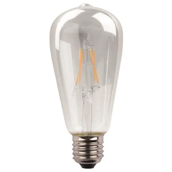 Φωτογραφία προϊόντος: ΛΑΜΠΑ LED ST64 CROSSED FILAMENT 11W E27 6500K 220-240V DIMMABLE CLEAR 147-78480
