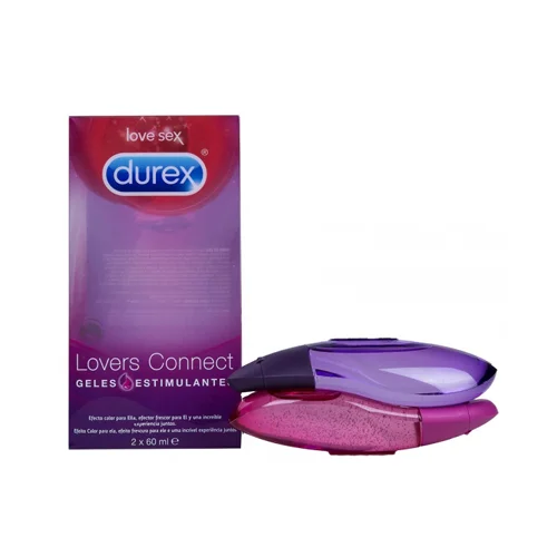 Φωτογραφία προϊόντος: Durex Lovers Connect Λιπαντικό Ερωτικής Ευχαρίστησης και για τους 2 συντρόφους 2 χ 60mL