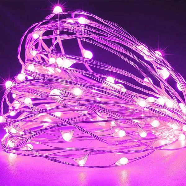 Φωτογραφία προϊόντος: ΣΕΙΡΑ 100 ΜΙΝΙ LED 3,5V με Μετασχηματιστή, IP44, 500 cm