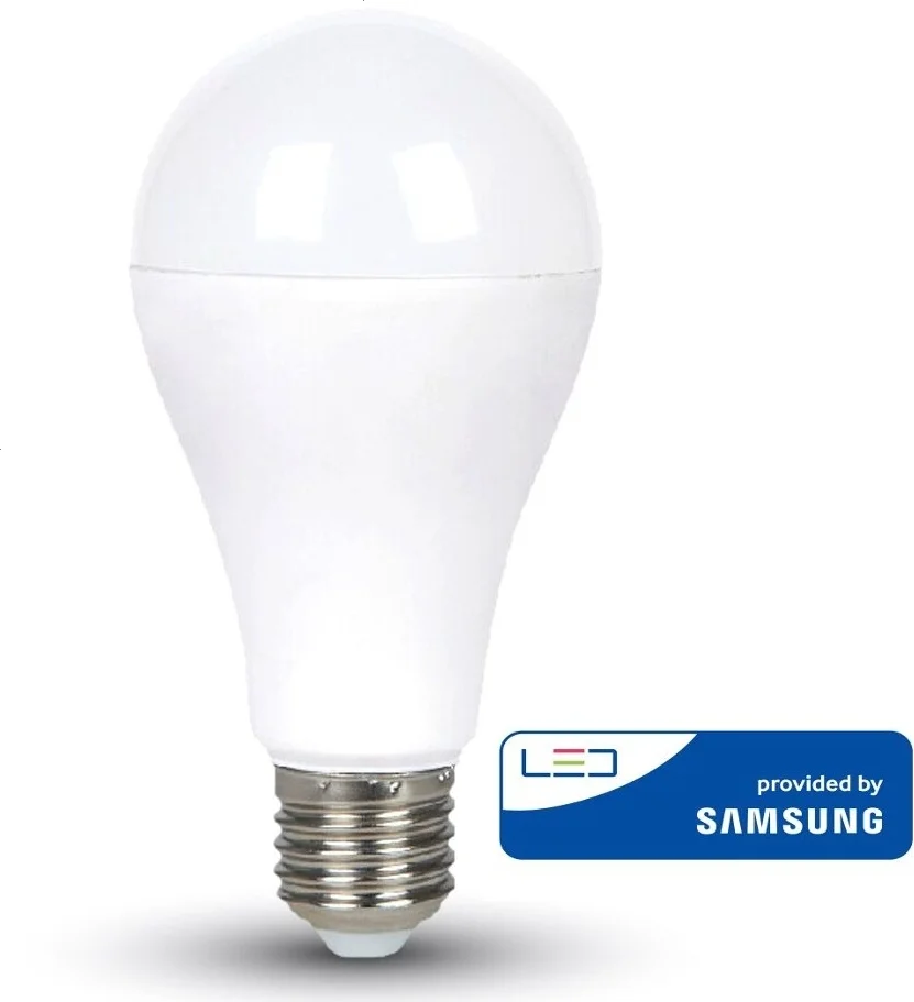 Φωτογραφία προϊόντος: Λαμπτήρας Led SAMSUNG E27 A65 15Watt Φυσικό λευκό 4000K VT-215 160 V-TAC