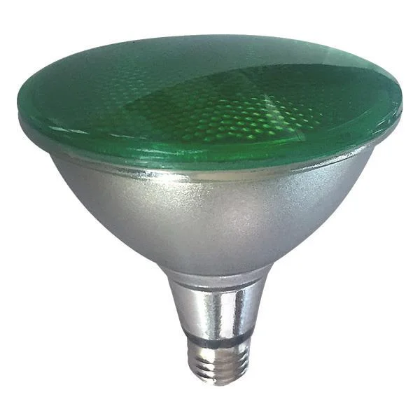 Φωτογραφία προϊόντος: ΛΑΜΠΑ LED SMD PAR 38 IP65 15W E27 ΠΡΑΣΙΝΗ 42V AC 147-77568