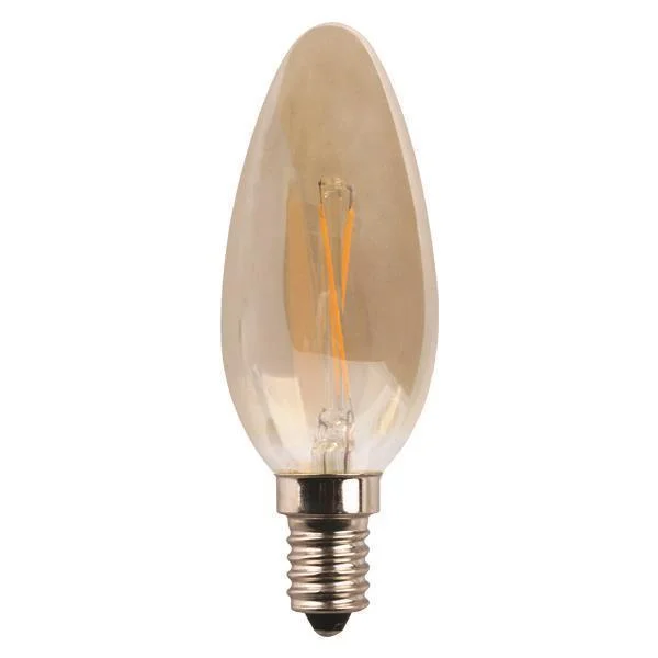 Φωτογραφία προϊόντος: ΛΑΜΠΑ LED ΜΙΝΙΟΝ CROSSED FILAMENT 4.5W E14 2400K 220-240V GOLD DIMMABLE 147-78765