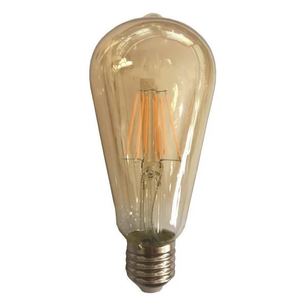 Φωτογραφία προϊόντος: ΛΑΜΠΑ LED ST64 FILAMENT 10W E27 2500K 220-240V GOLD DIMMABLE 147-80930