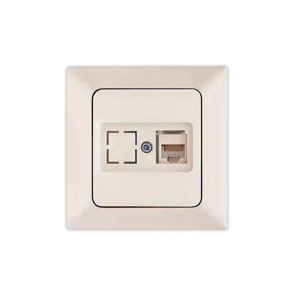 Φωτογραφία προϊόντος: ΠΡΙΖΑ DATA CAT 6 RJ 45 MONH ΜΠΕΖ 152-16115