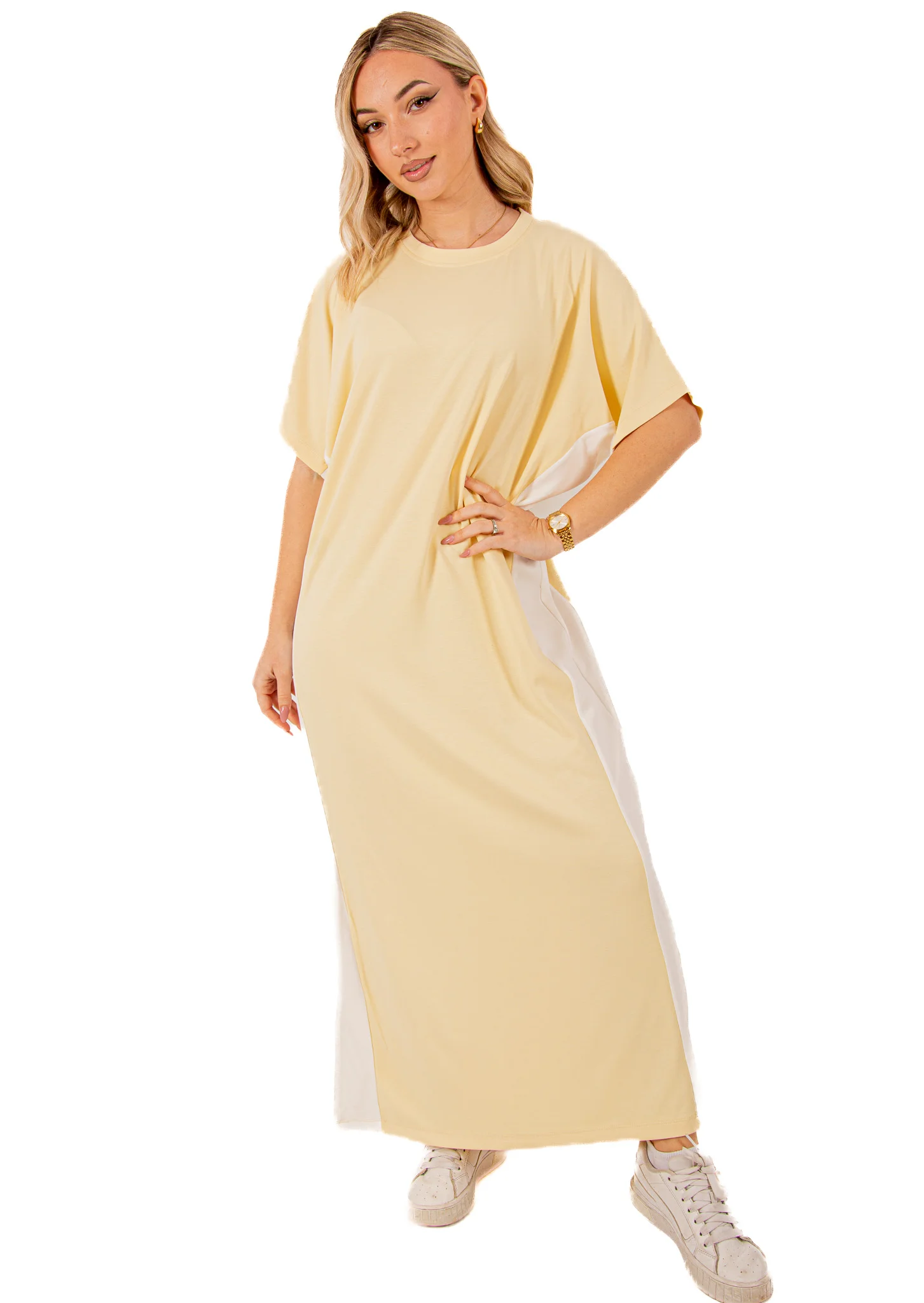 Φωτογραφία προϊόντος: Ellen Φόρεμα Μακό Oversized Κίτρινο Κίτρινο