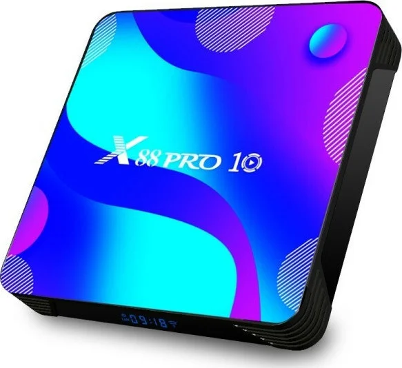 Φωτογραφία προϊόντος: X88 Pro 10 RK3318 Android 10.0 4K TV Box Quad-Core 4GB RAM 128GB ROM 5G WIFI bluetooth 4.0