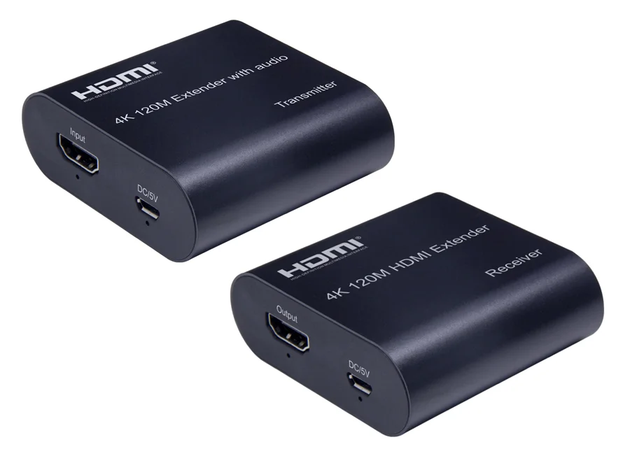 Φωτογραφία προϊόντος: POWERTECH HDMI video extender CAB-H075 μέσω καλωδίου RJ45, 4K, 120m