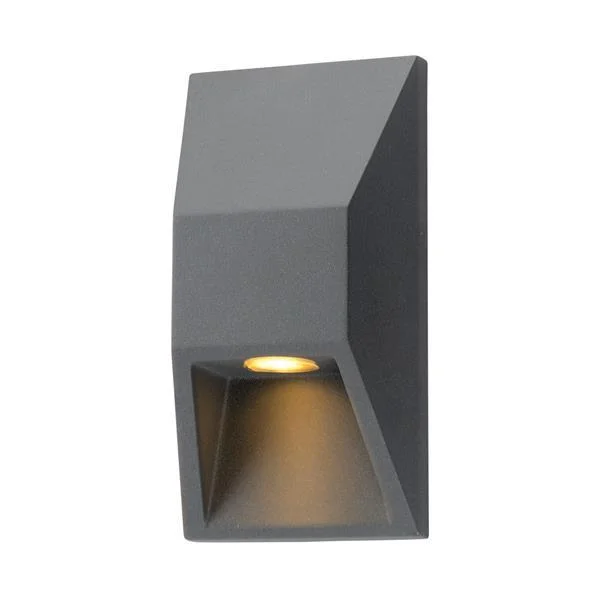 Φωτογραφία προϊόντος: ΦΩΤΙΣΤΙΚΟ ΤΟΙΧΟΥ ΑΛΟΥΜΙΝΙΟΥ ΓΡΑΦΙΤΗ 1W 164X82X54.5MM 145-20245