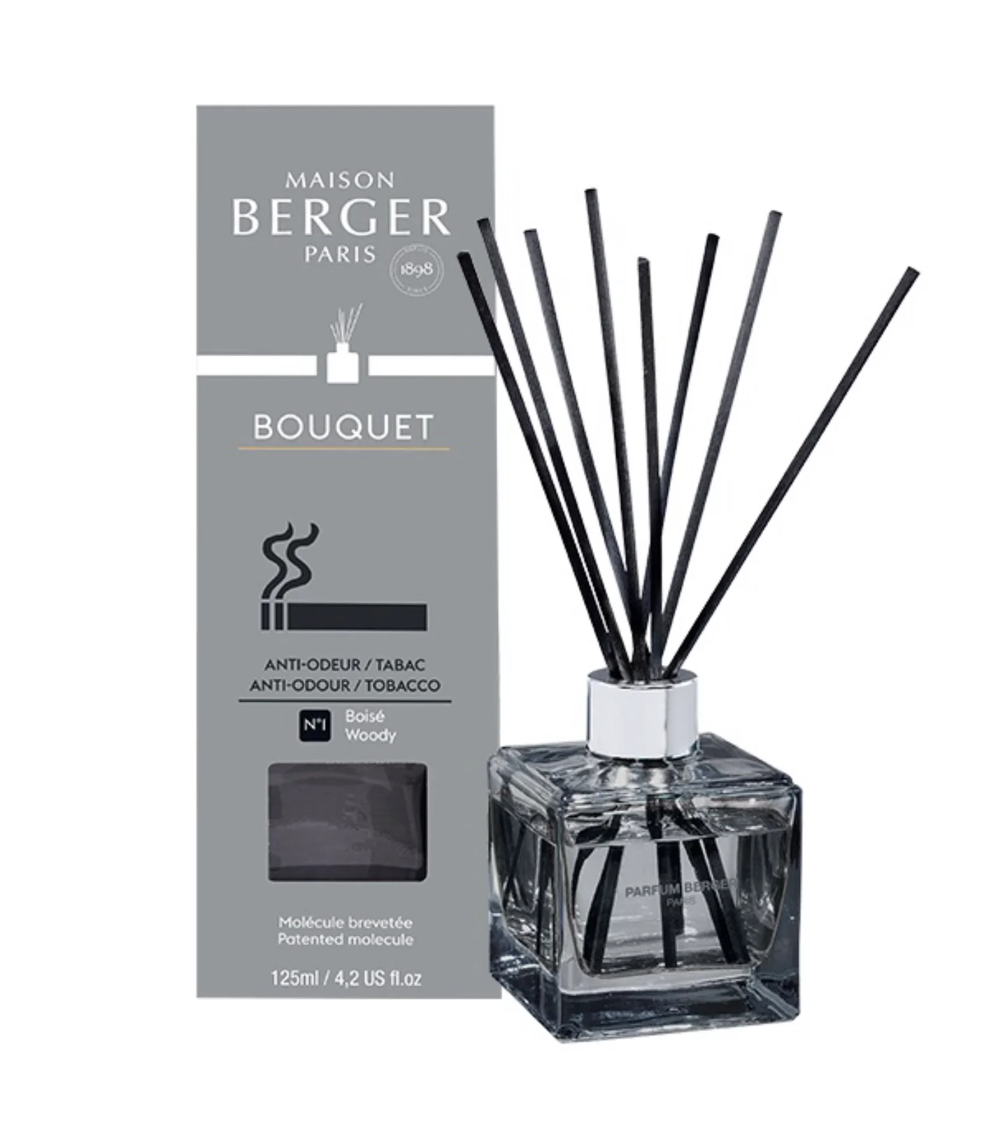 Φωτογραφία προϊόντος: Maison Berger Paris Bouquet Diffuser Διαχύτης Αρώματος Anti-odeur Tabac κατά των οσμών του τσιγάρου 125 ml