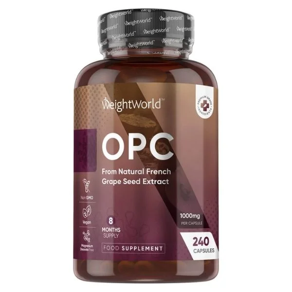 Φωτογραφία προϊόντος: OPC (French Grape Seed Extract) 1000 mg x 240 caps - WeightWorld