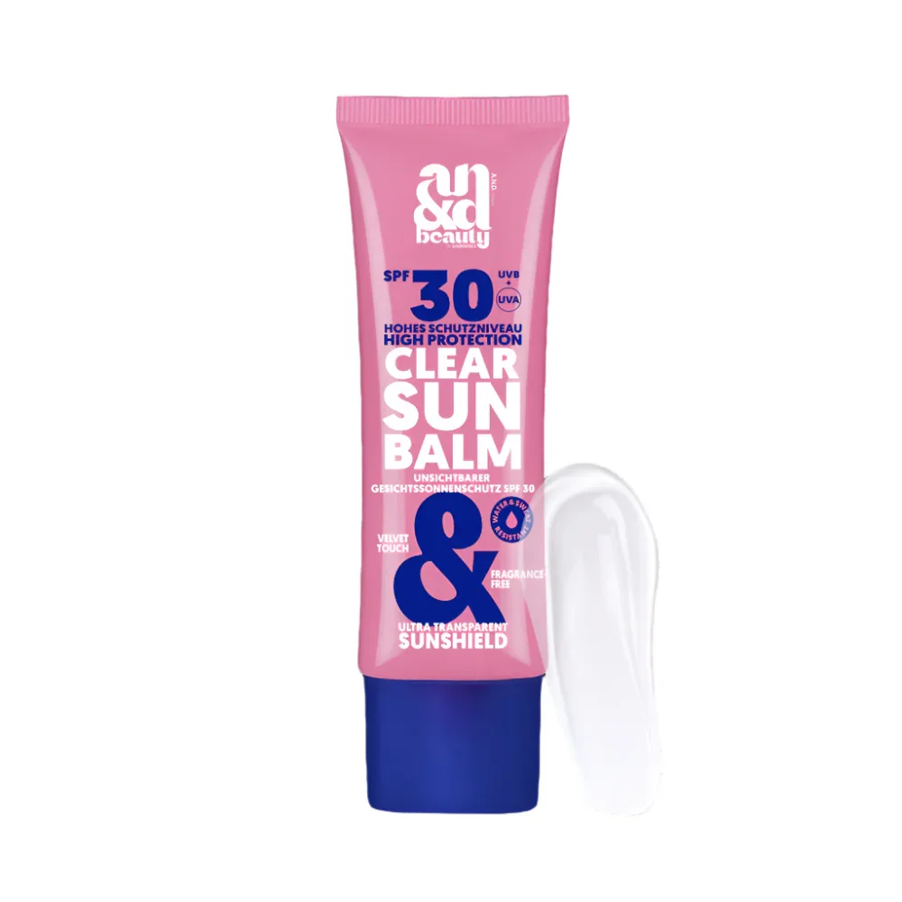 Φωτογραφία προϊόντος: A.N.D. Beauty Clear Sun Balm Διάφανο Αντηλιακό Προσώπου SPF30 50ml