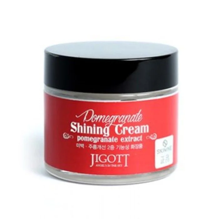 Φωτογραφία προϊόντος: Jigott Pomegranate Shining Cream Κρέμα λάμψης προσώπου με εκχύλισμα ροδιού 70ml