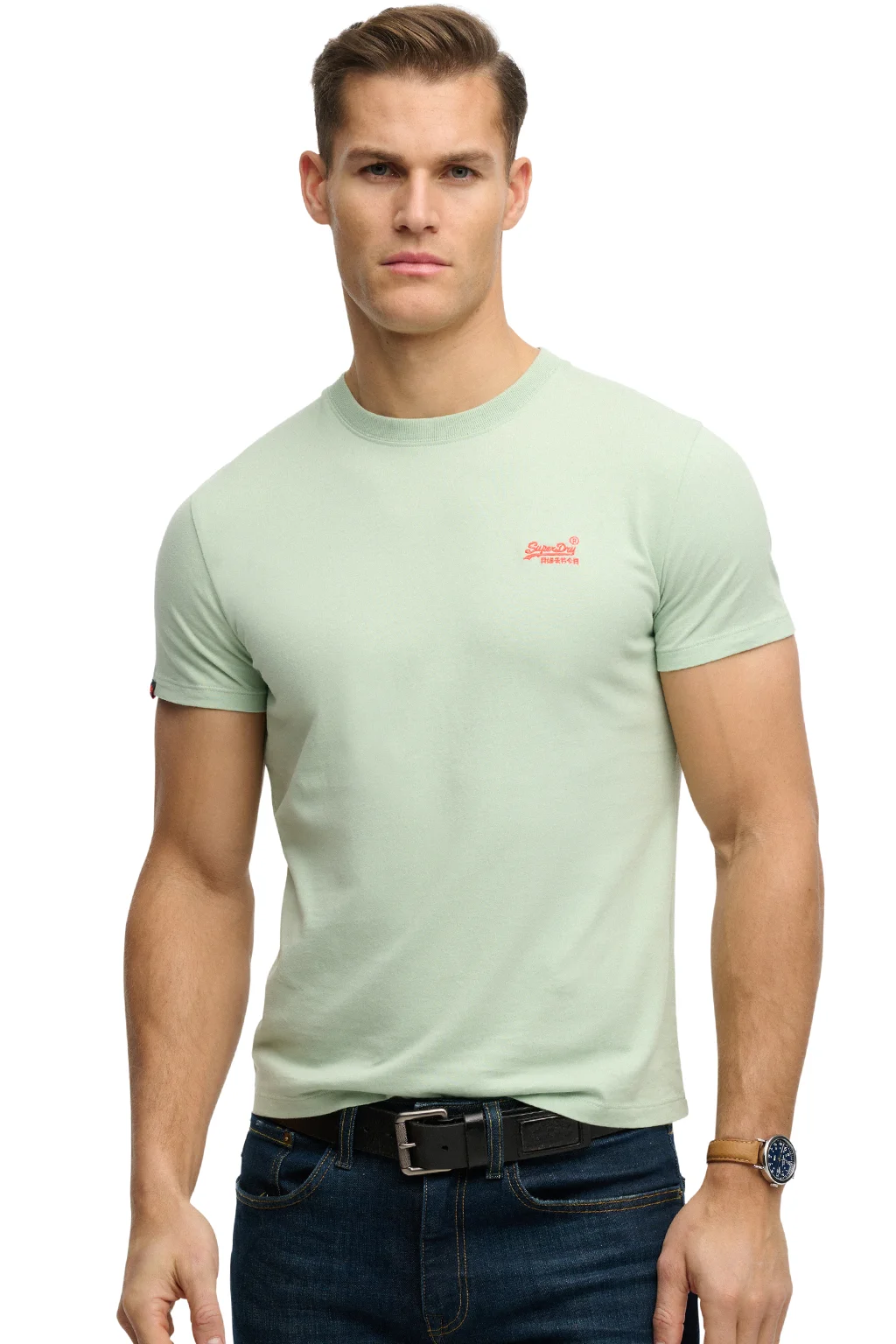 Φωτογραφία προϊόντος: SUPERDRY M ESSENTIAL LOGO EMB TEE (M1011245A-J7G) ΜΠΛΟΥΖΑ